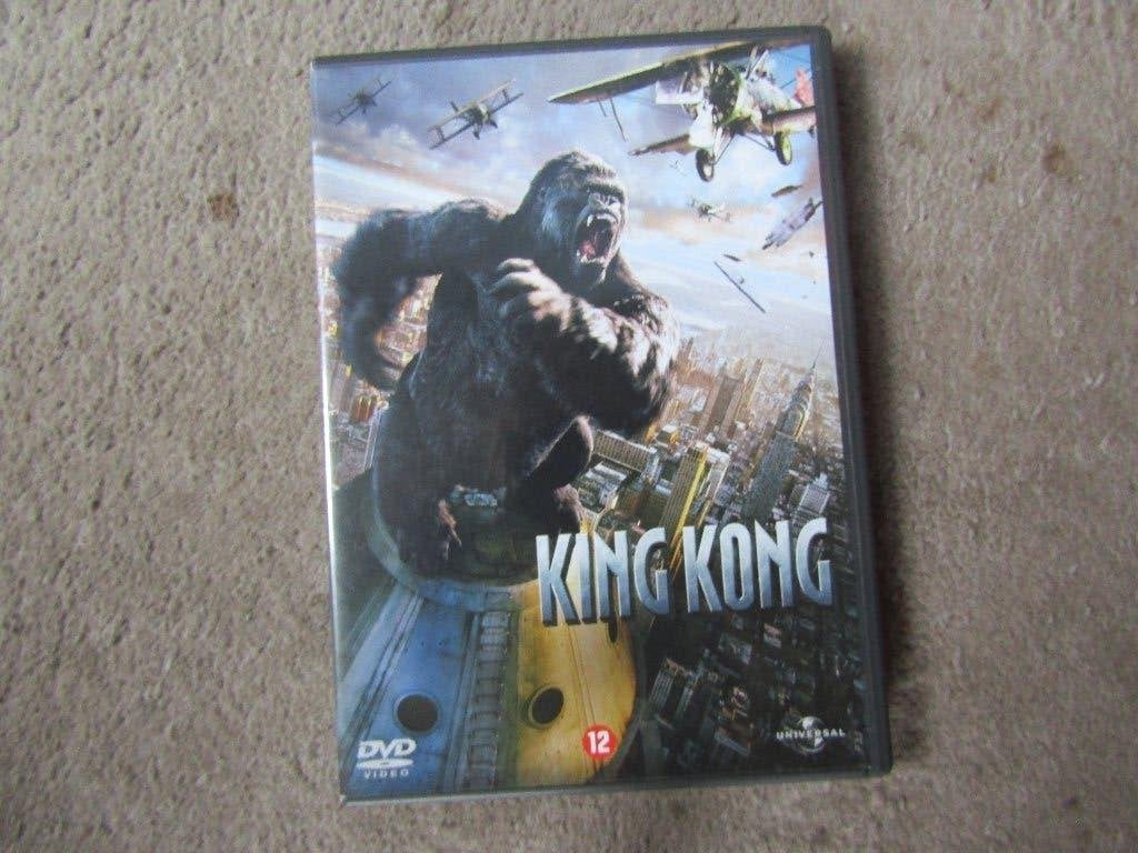 DVD: King Kong, Nederlands, Actie, Ophalen of Verzenden, Vanaf 12 jaar