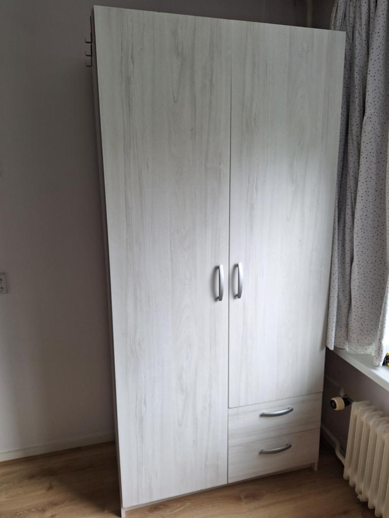 kledingkast 48 x 96 x 201, Huis en Inrichting, Kasten | Roldeurkasten en Archiefkasten, Ophalen, Gebruikt, 200 cm of meer, 50 tot 100 cm