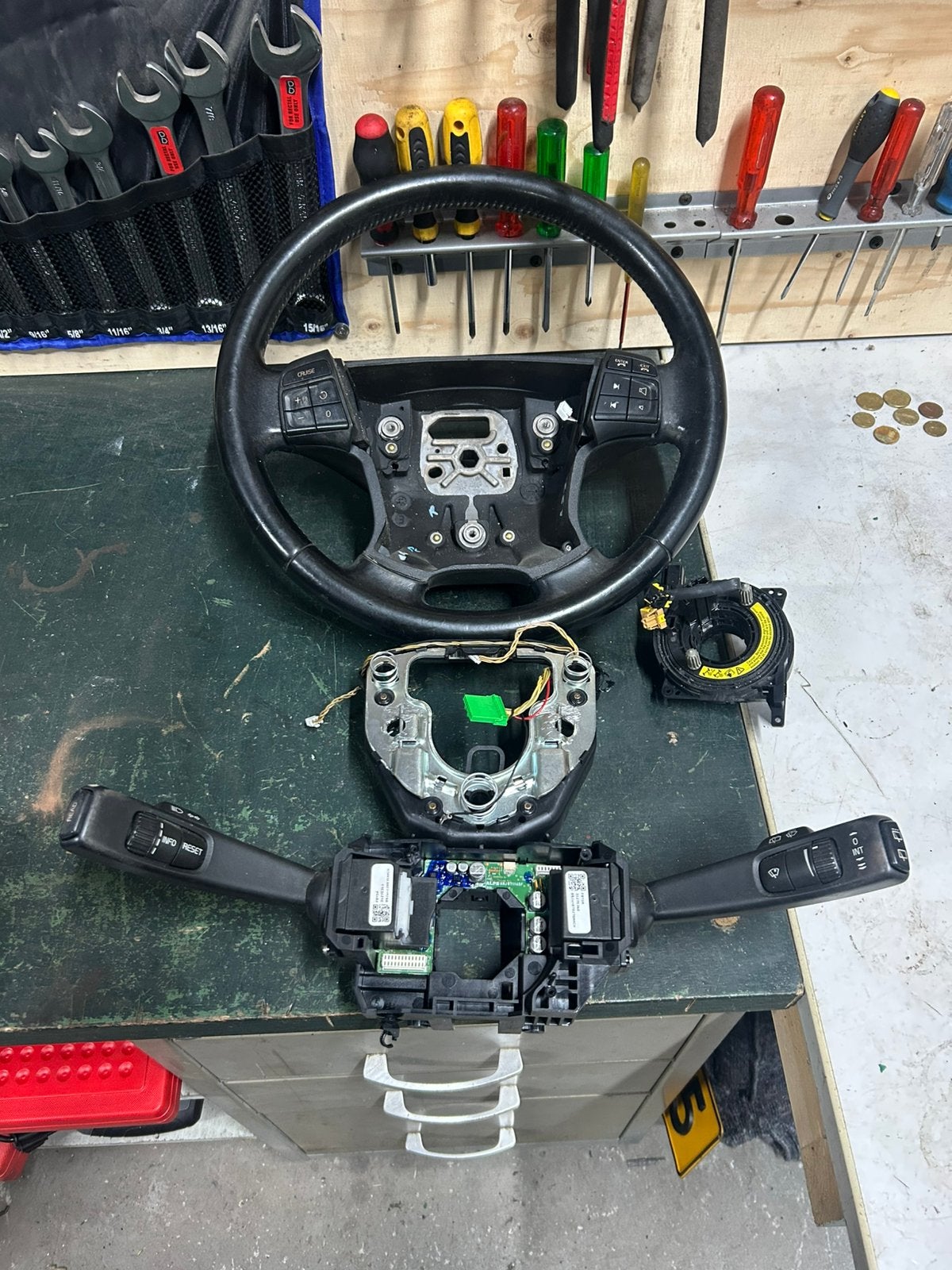 Stuurwiel en toebehoren Volvo V70 2009-2016, Ophalen, Gebruikt, Volvo