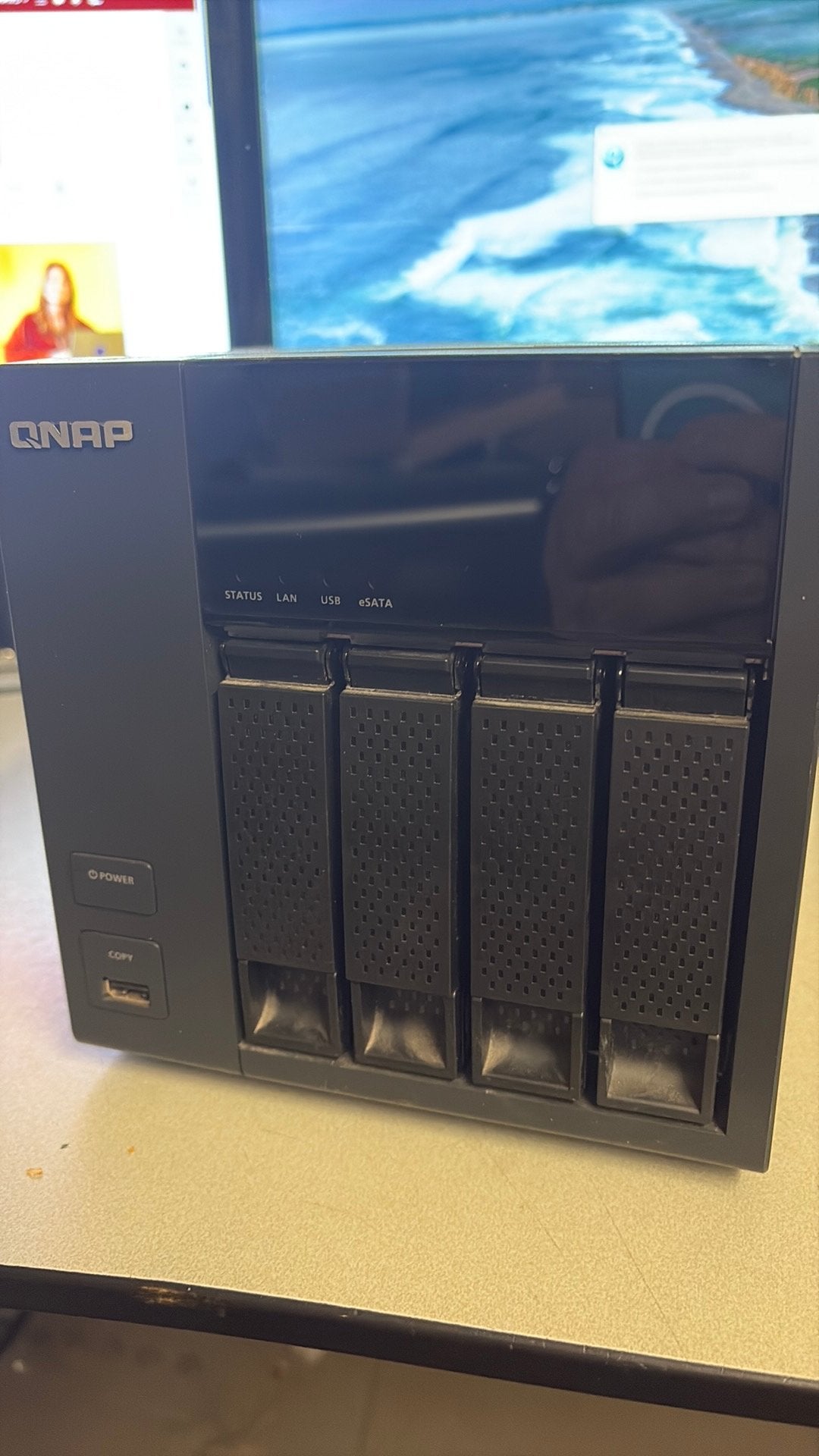 Qnap turbo nas TS-420, Ophalen of Verzenden, Zo goed als nieuw