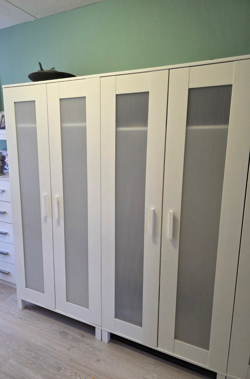 2x Kledingkast Ikea ANEBODA, Met deur(en), Gebruikt, Modern, 150 tot 200 cm