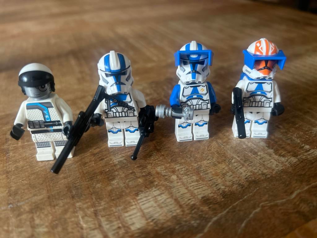 LEGO Star Wars Clone Troopers Minifiguren Set, Ophalen of Verzenden, Zo goed als nieuw, Overige merken