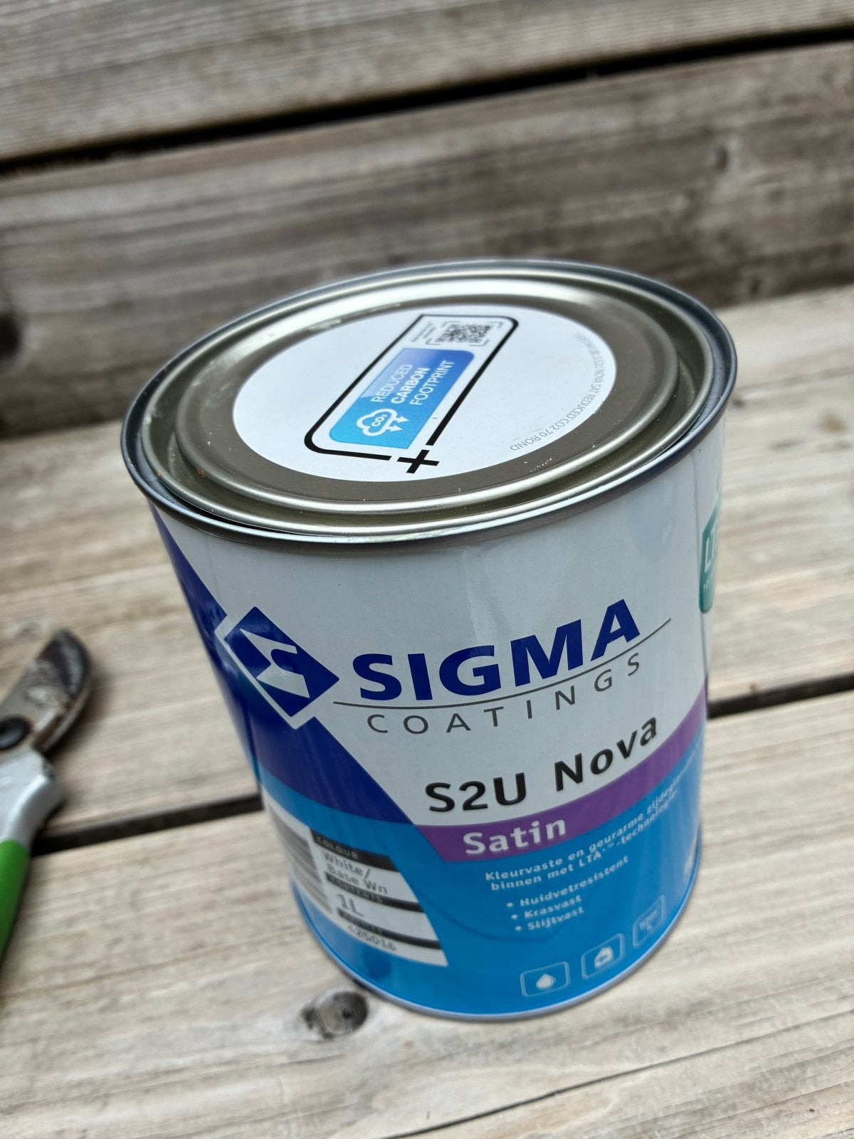 Sigma S2U Nova Satin verf - Boetseerklei (lichtgrijs), Ophalen of Verzenden, Nieuw, Overige typen