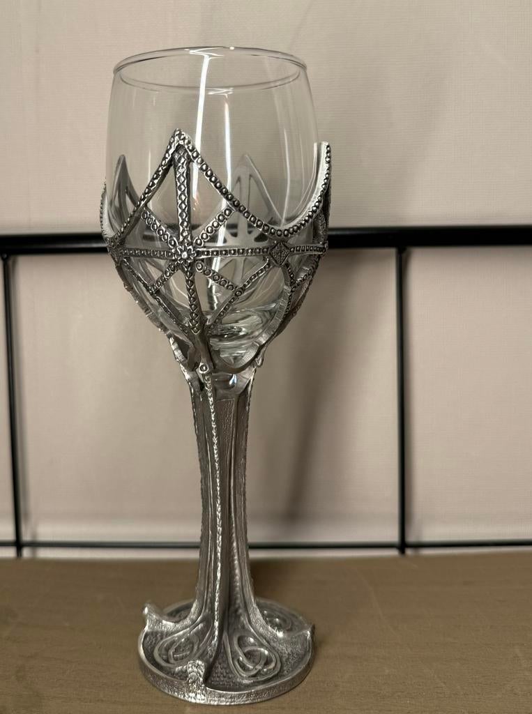 Royal Selangor Goblet Medieval Voetglas, Antiek en Kunst, Antiek | Tin, Ophalen of Verzenden