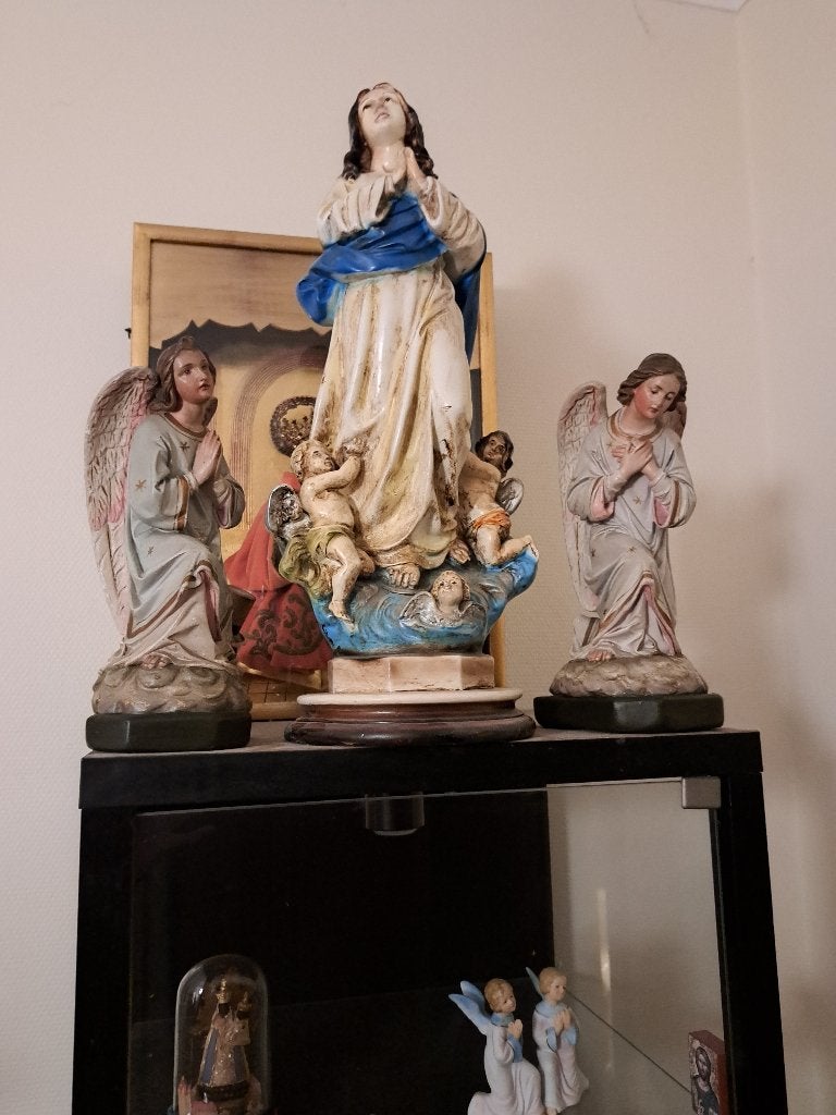 Heilige Beelden Maria theresa Antonius Louis-Marie Grignion, Ophalen