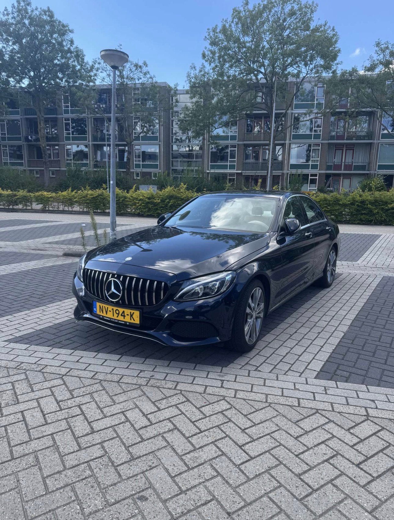 Mercedes-Benz C-Klasse c300, Blauw, 245 pk, 75 €/maand, Particulier