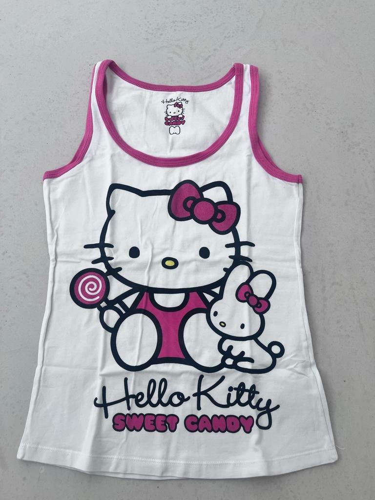 Hello Kitty origineel nieuw topje/hemdje, Ophalen of Verzenden, Nieuw, Roze, Zonder mouw