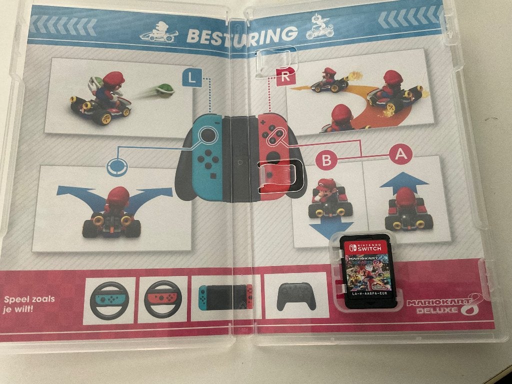 Mariokart deluxe 8, Racen en Vliegen, Ophalen of Verzenden, Zo goed als nieuw, 3 spelers of meer