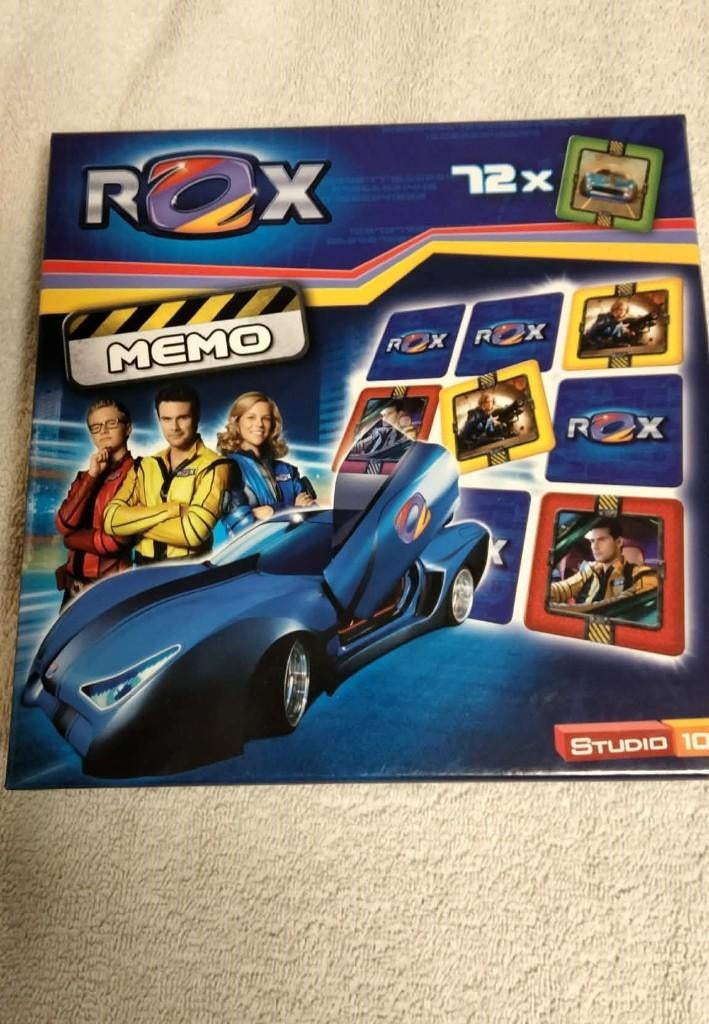 Rox memo spel studio 100 / speelgoed, Kinderen en Baby's, Speelgoed | Educatief en Creatief, Zo goed als nieuw, Puzzelen, Ontdekken