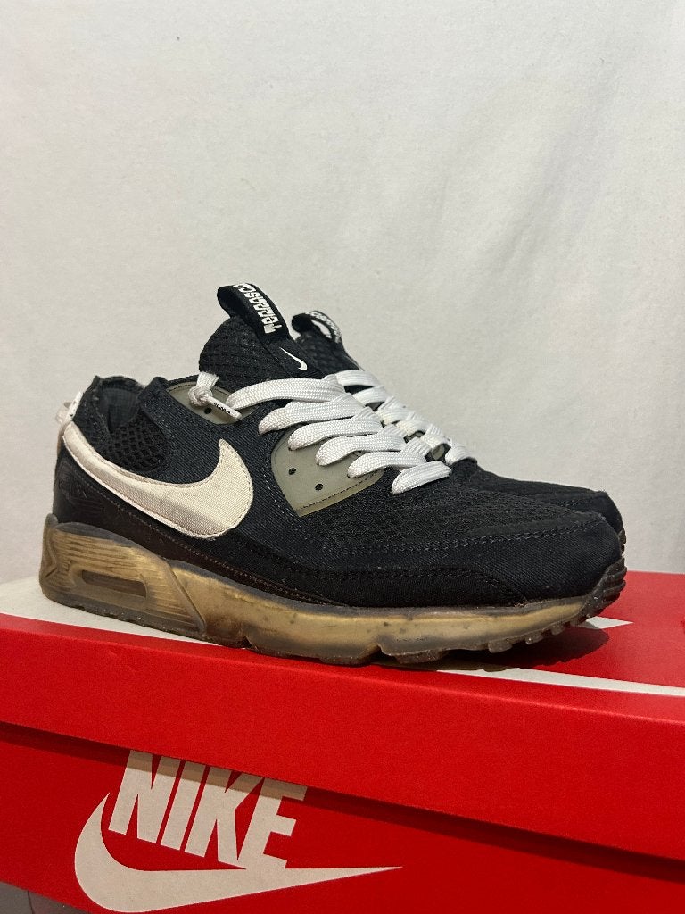 ALS NIEUW Maat 47,5 - Nike Air Max 90 Terrascape Black White, Kleding | Heren, Verzenden, Zwart, Nike, Nike