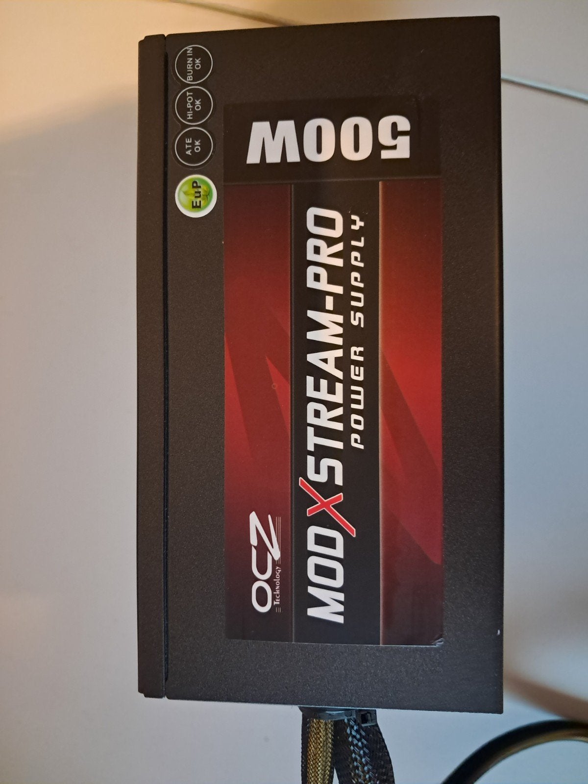 ModXStream-pro desktop voeding 500W, Computers en Software, Ophalen of Verzenden, Gebruikt