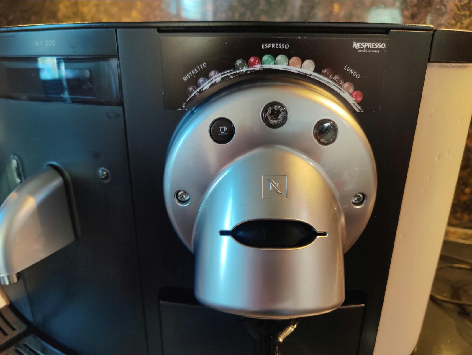 Nespresso Professional CS203 Koffiemachine, Witgoed en Apparatuur, Ophalen, Gebruikt, 10 kopjes of meer, Koffiemachine