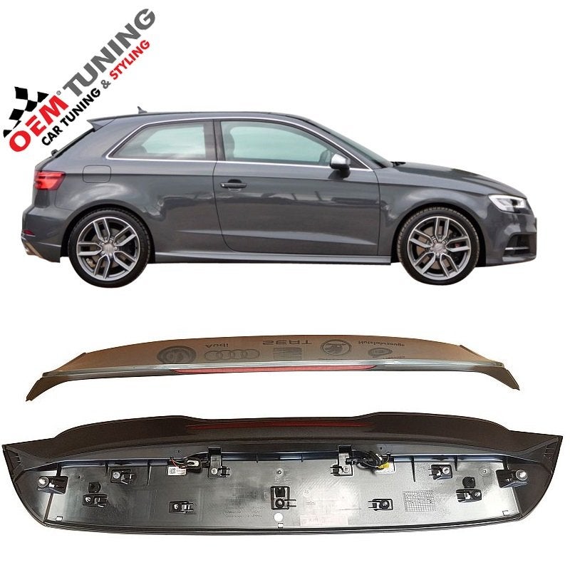 AUDI A3 S3 8V Sline Dakspoiler | Hatchback | FX7R | OEM |