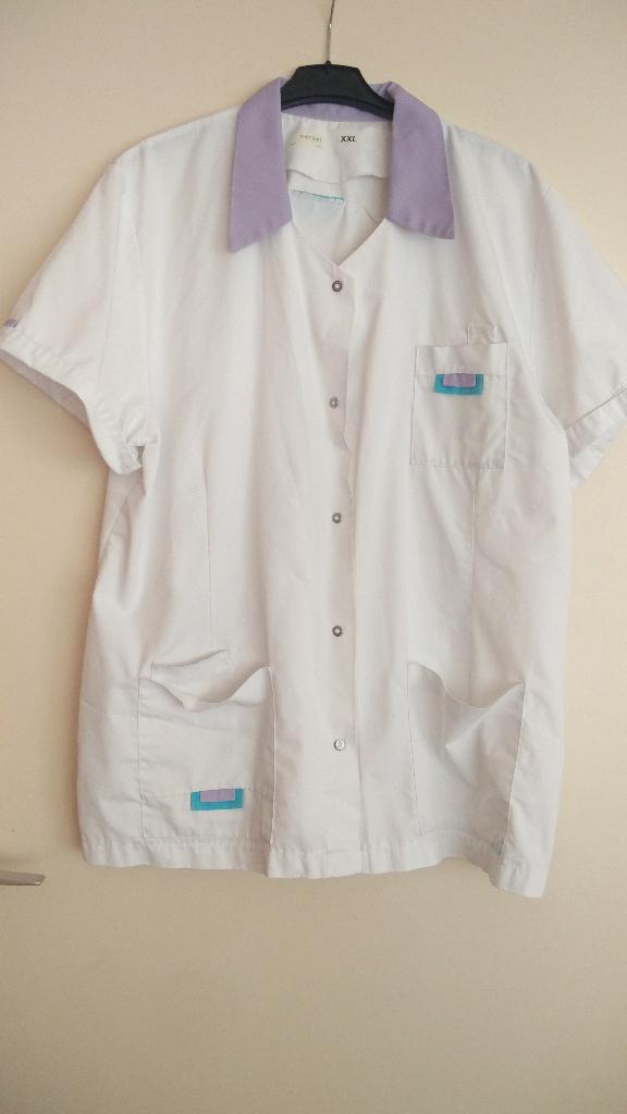 kleding pedicure, Kleding | Dames, Grote Maten, Ophalen, Zo goed als nieuw, Wit, Overige typen