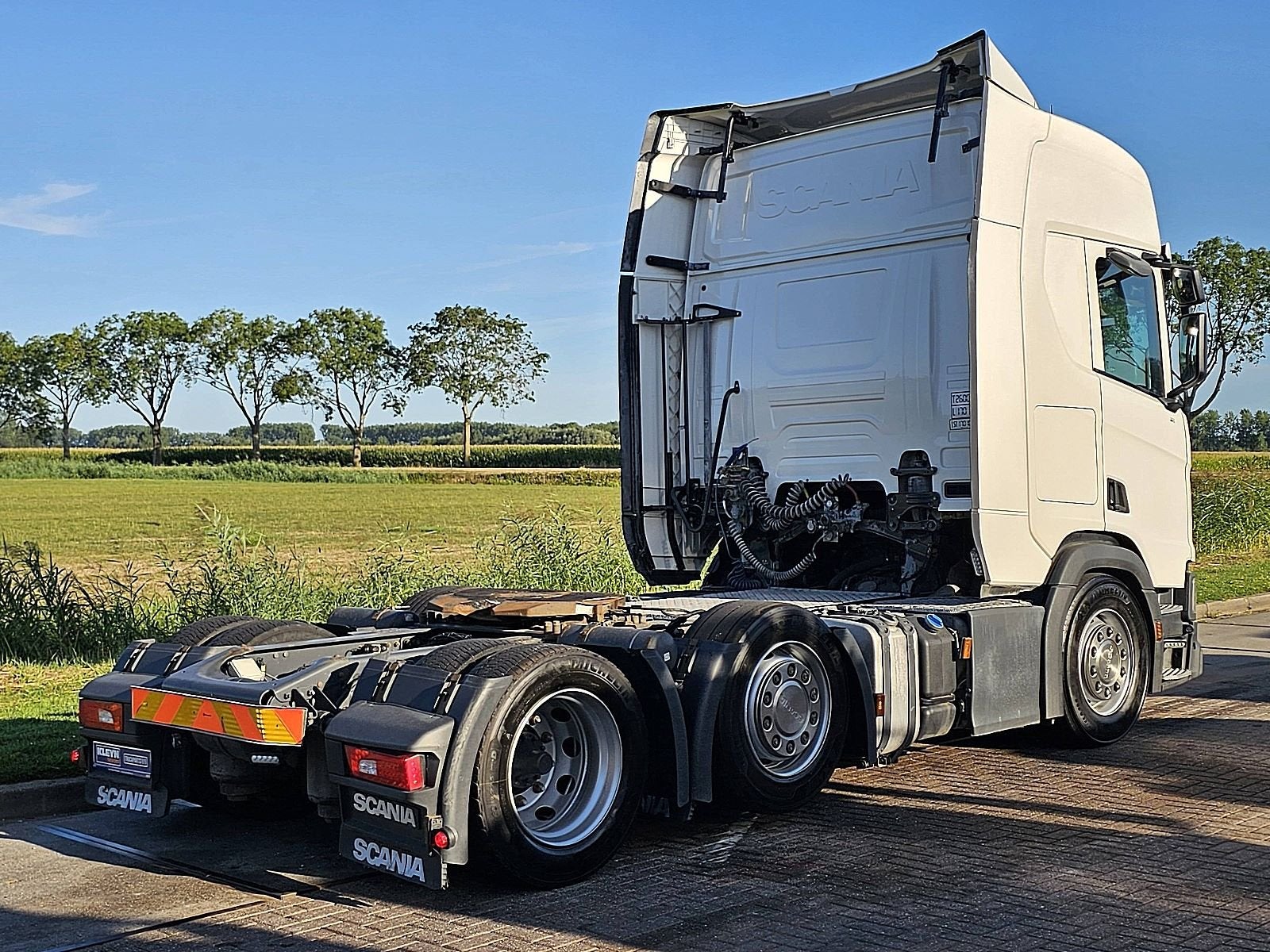 SCANIA R500 6x2/4 lb mega ret, Automaat, Euro 6, Scania, Wit