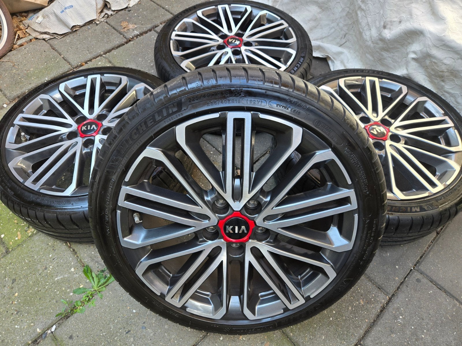 18” Originele Kia Ceed ProCeed GT velgen banden Michelin, 18 inch, Verzenden, Banden en Velgen, Zomerbanden