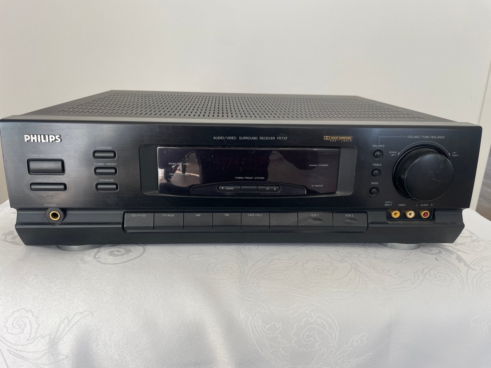 Philips FR731/00 Audio/Video Surround Receiver, Gebruikt, 120 watt of meer, Ophalen, Overige merken