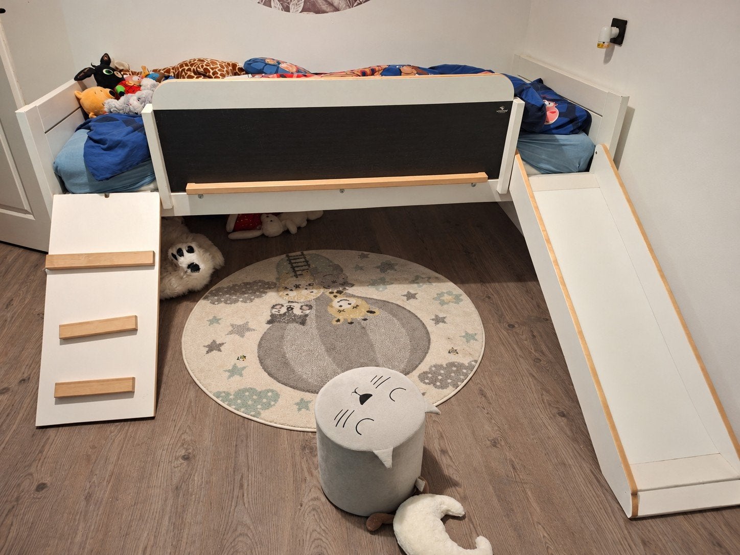 Lifetime Original kajuitbed met Climb & Slide, 85 tot 100 cm, Hoogslaper of Stapelbed, Ophalen of Verzenden, Zo goed als nieuw