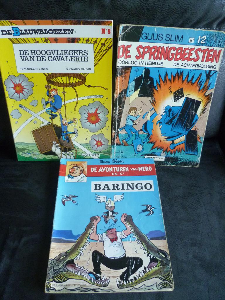 De Blauwbloezen en De avonturen van Nero en Co, Meerdere comics, Ophalen, Gelezen, Europa