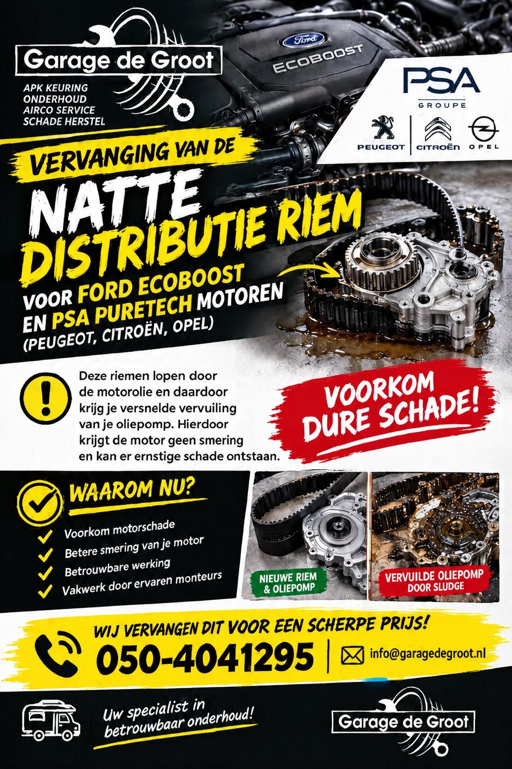 Vervanging d-riem