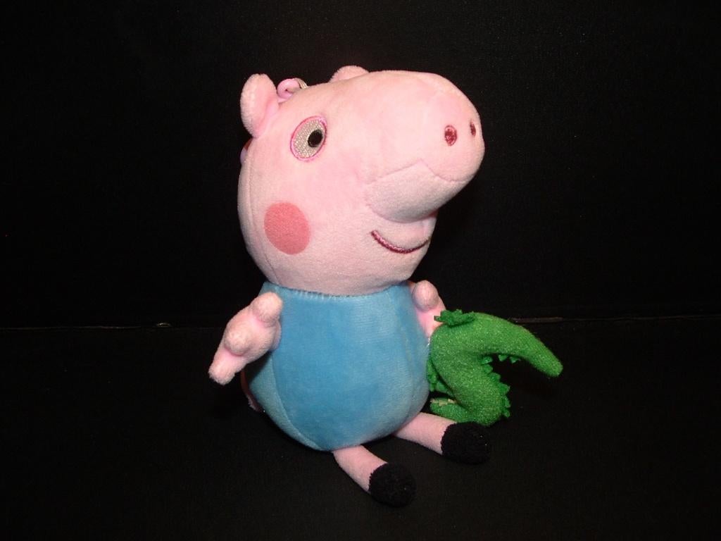 TY BANANAS VARKEN PEPPA PIG FLYING A KITE AND WHITE, Ophalen of Verzenden, Nieuw, Overige typen