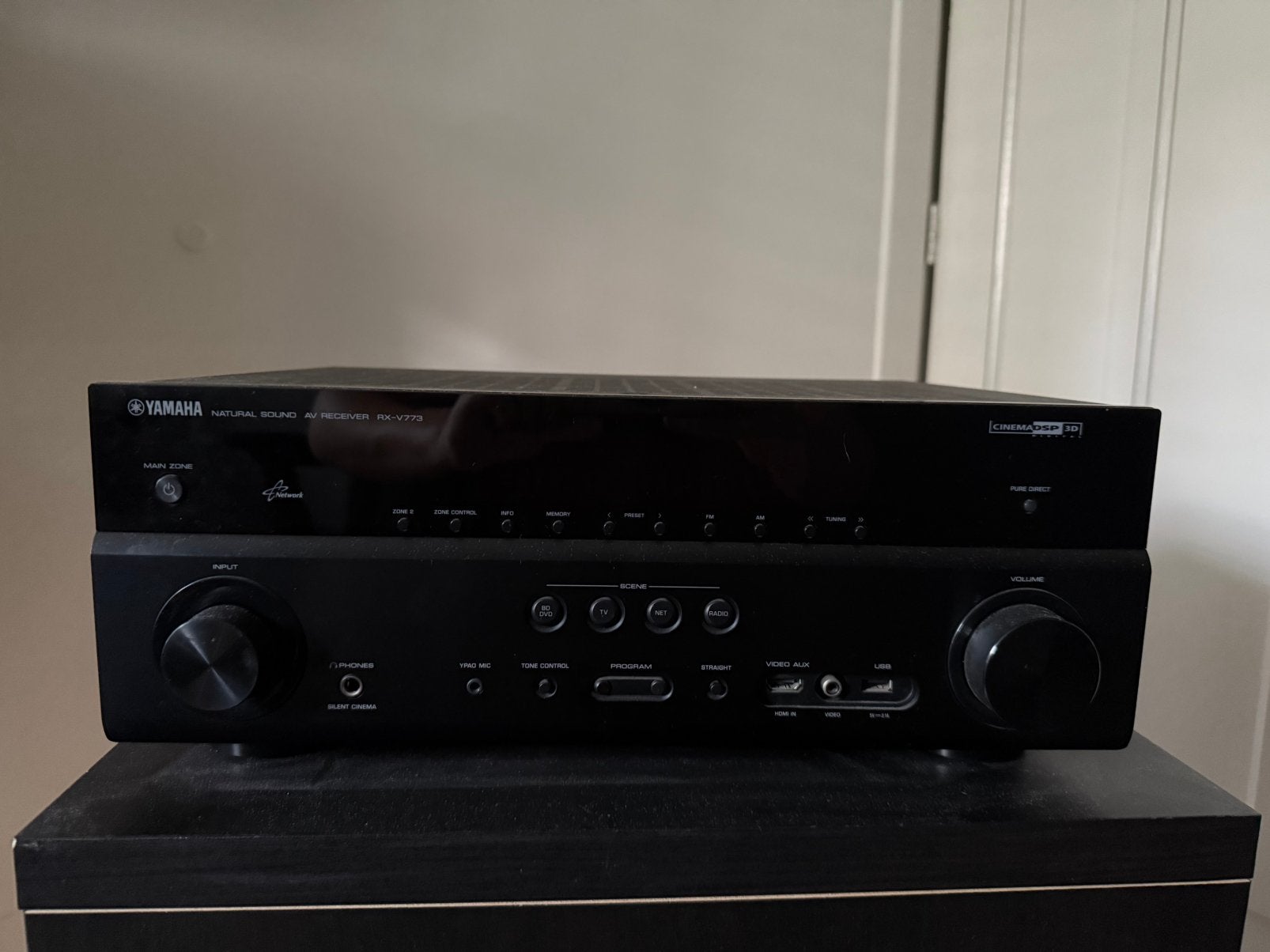 Yamaha Reciever RX-V773, Ophalen, 120 watt of meer, Yamaha