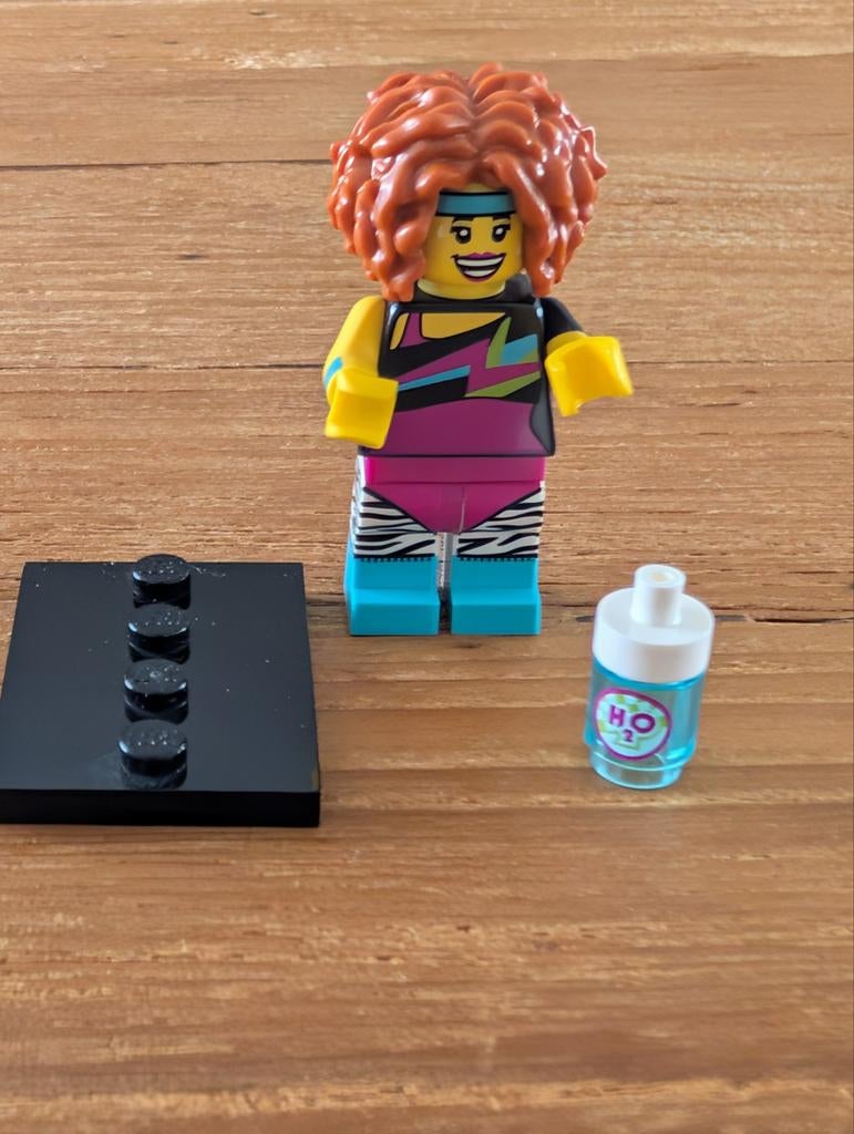 Lego Minifigures serie 17/ Dansinstructrice, Lego, Ophalen of Verzenden, Zo goed als nieuw, Minifiguren serie