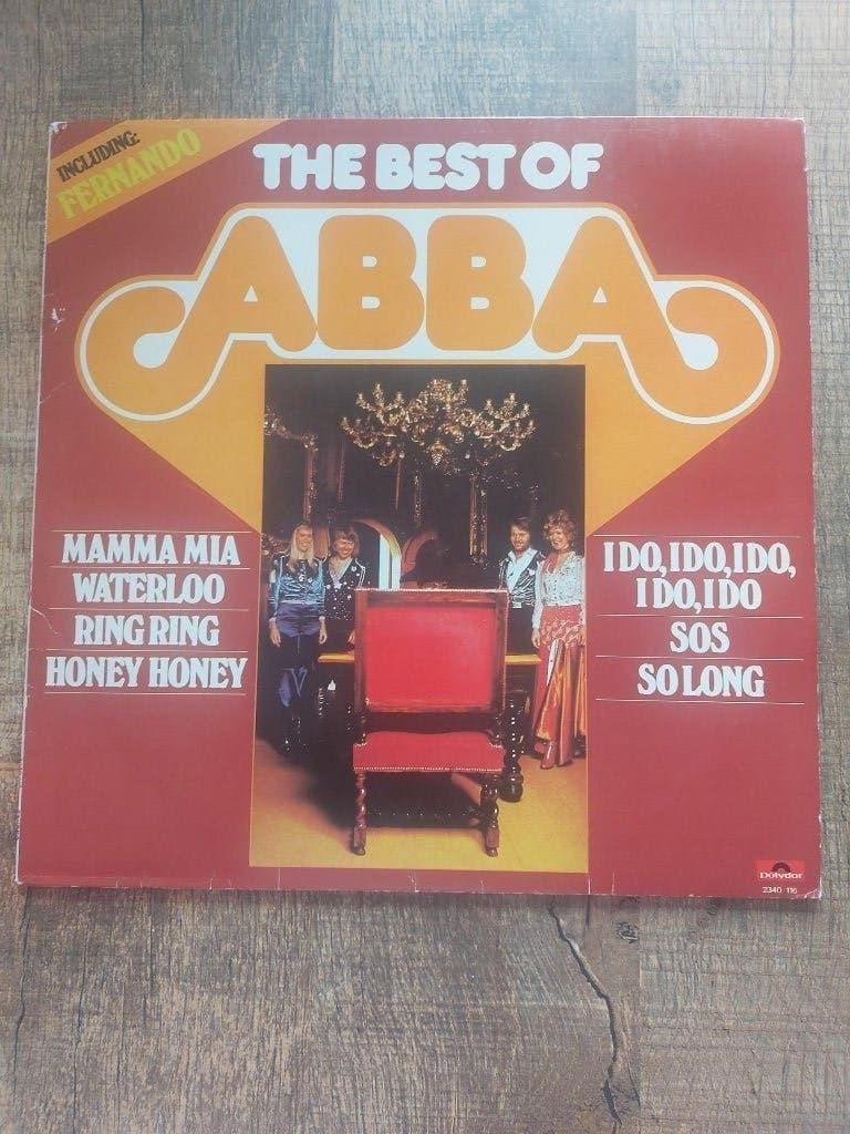 LP ABBA / The best of ABBA (1975), Cd's en Dvd's, LP, Gebruikt, Pop, Ophalen of Verzenden