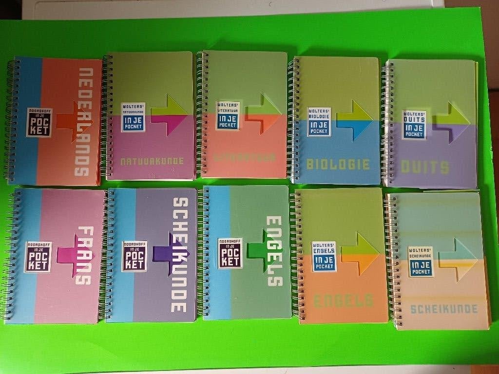 Diverse boekjes Wolter's / Noordhoff in je pocket - Studie, Boeken, Ophalen of Verzenden, Beta, Gelezen, HBO