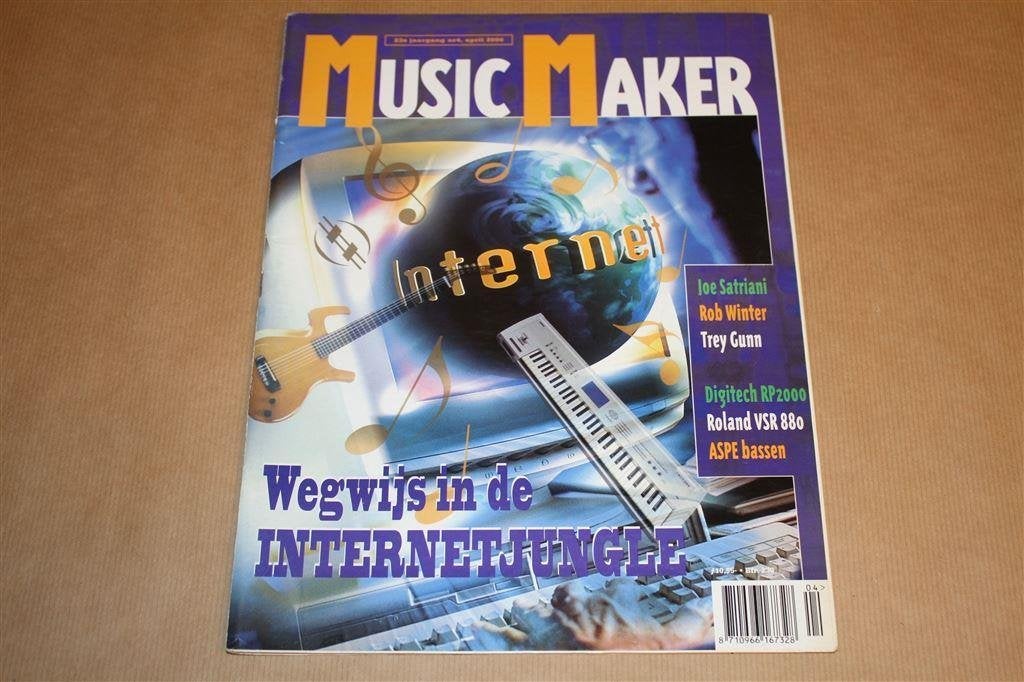 Music Maker, nr. 4, 2000. Maandblad muziekbeofenaar., Ophalen of Verzenden, Gelezen, Artiest