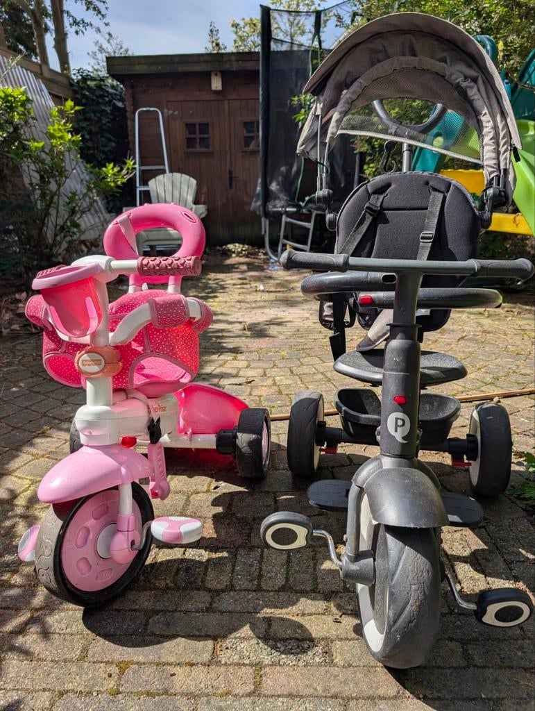Q Play Opvouwbare Driewieler (gratis roze kinderfiets), Fietsen en Brommers, Ophalen