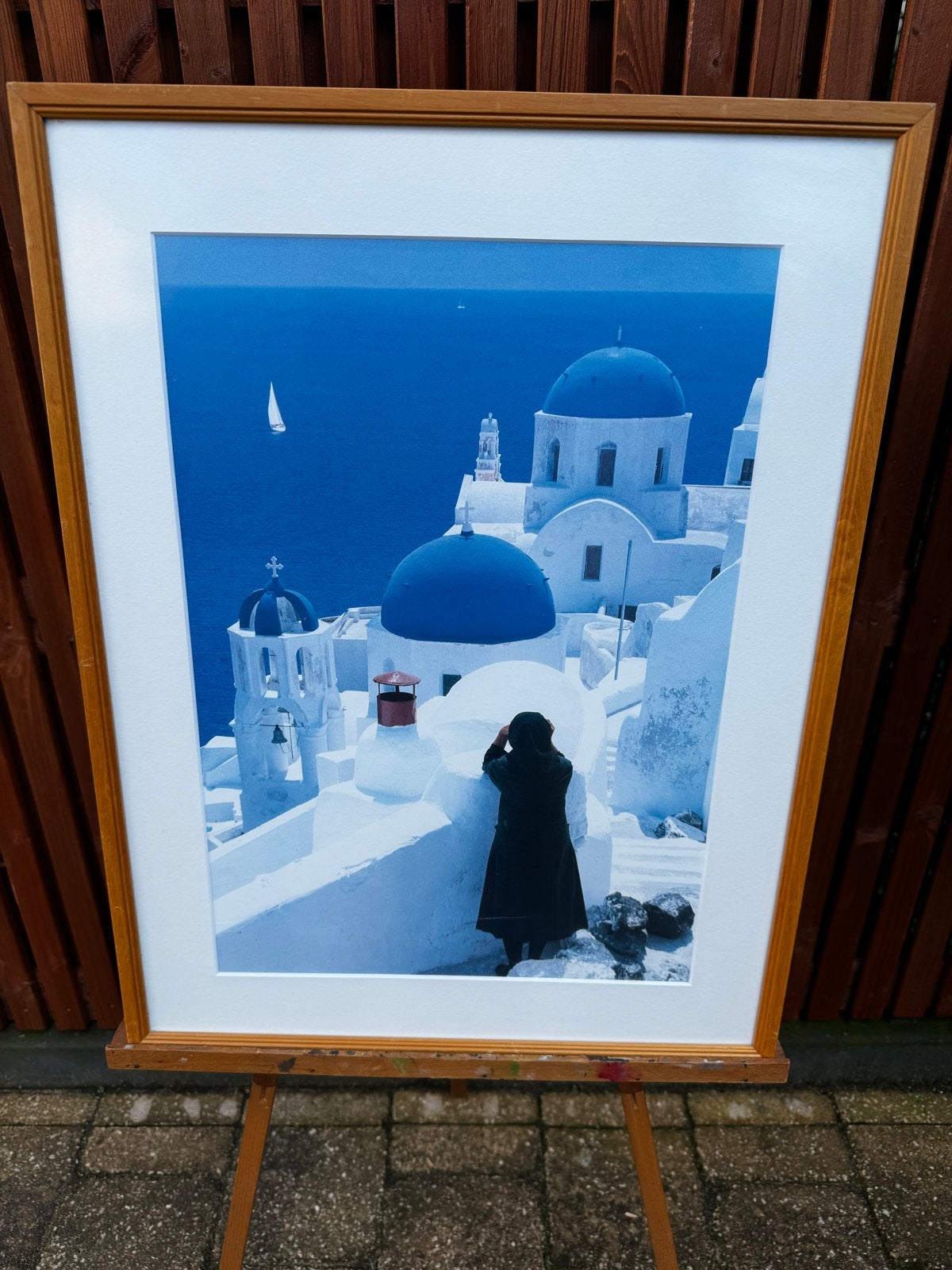 Ingelijste foto Griekenland - Santorini, Ophalen, Gebruikt, Oorspronkelijke maker, Foto of Poster