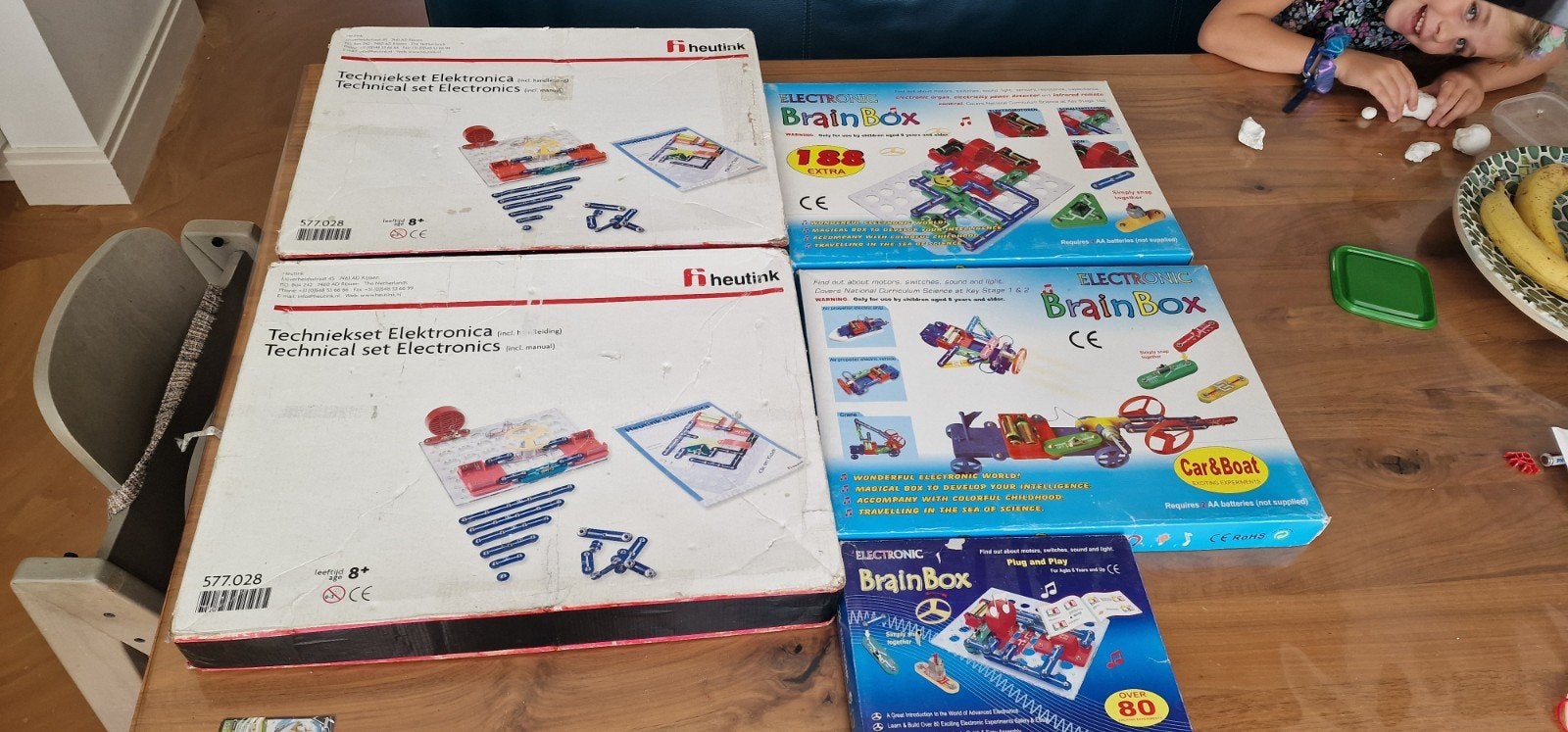 Brainbox Electronic, Ophalen, Gebruikt