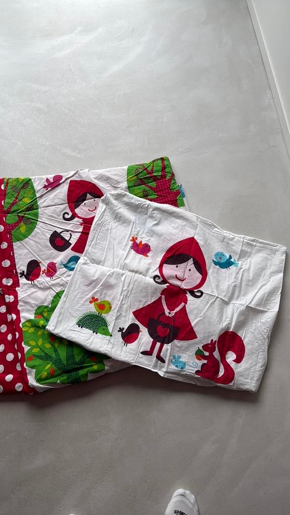 Kinderdekbed meisjes Hema, Gebruikt, Meisje, Dekbedovertrek, Ophalen of Verzenden