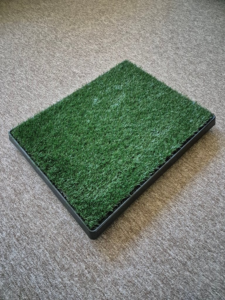 Hondentoilet met kunstgras, Dieren en Toebehoren, Ophalen, Zo goed als nieuw