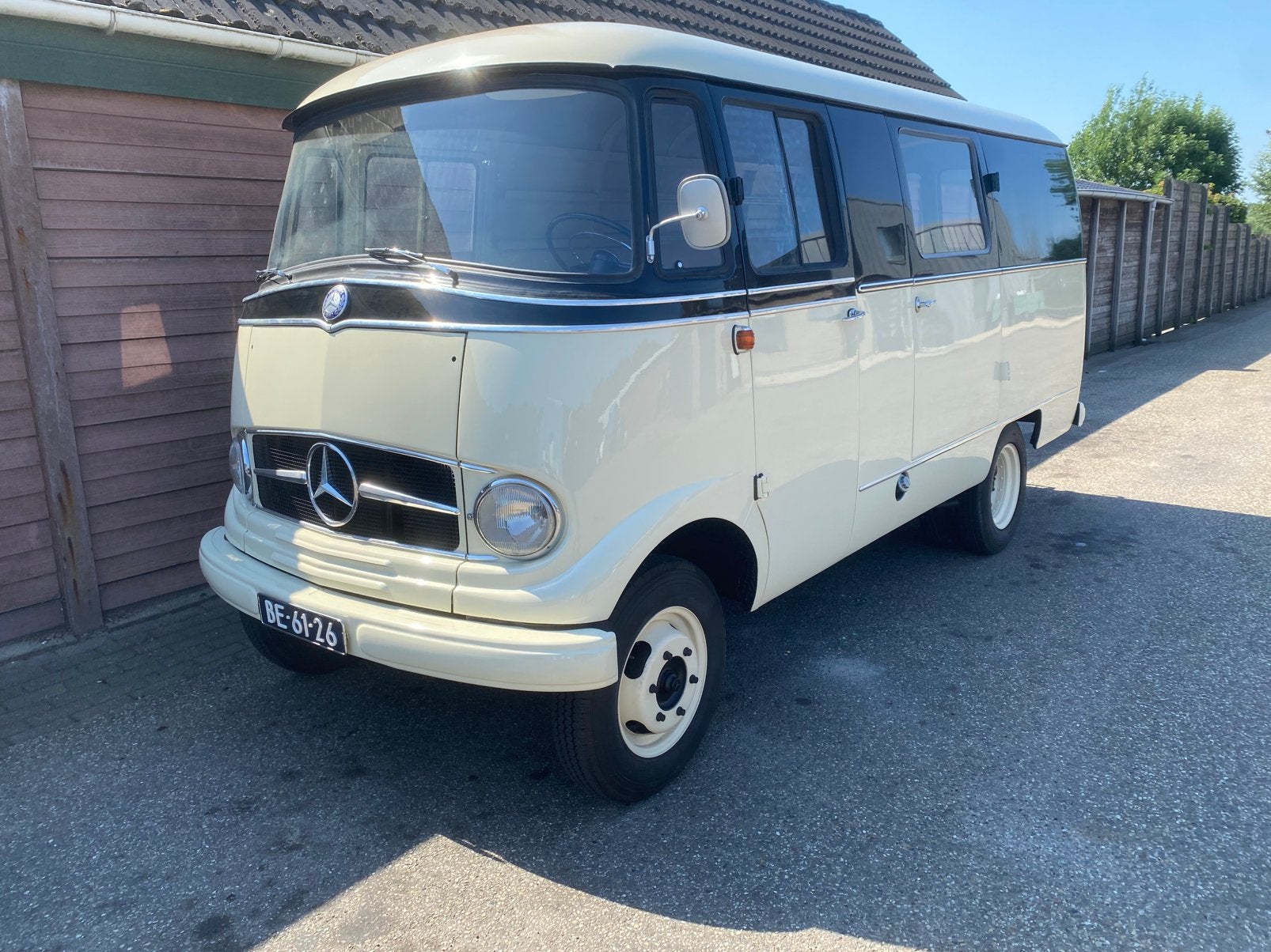 Mercedes Benz L319 Bus van 1964 Concourstaat, Auto's, Particulier, Te koop