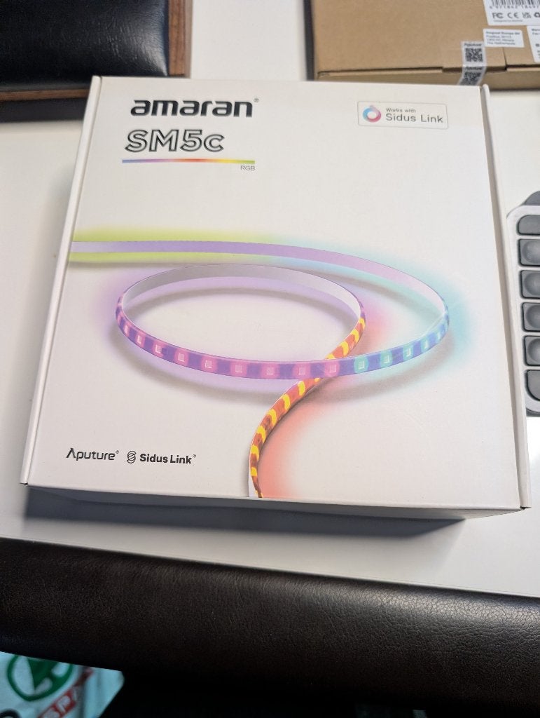 amaran SM5c RGB smart pixel-ledstrip 5 m nieuw, Led-lamp, Nieuw, Overige fittingen, Ophalen of Verzenden