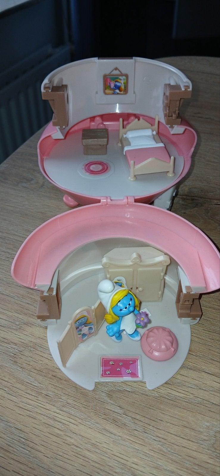 Giochi Preziosi Smurfin huis Magische sleutel, Ophalen of Verzenden, Zo goed als nieuw, Smurfin, Huisje of Attribuut