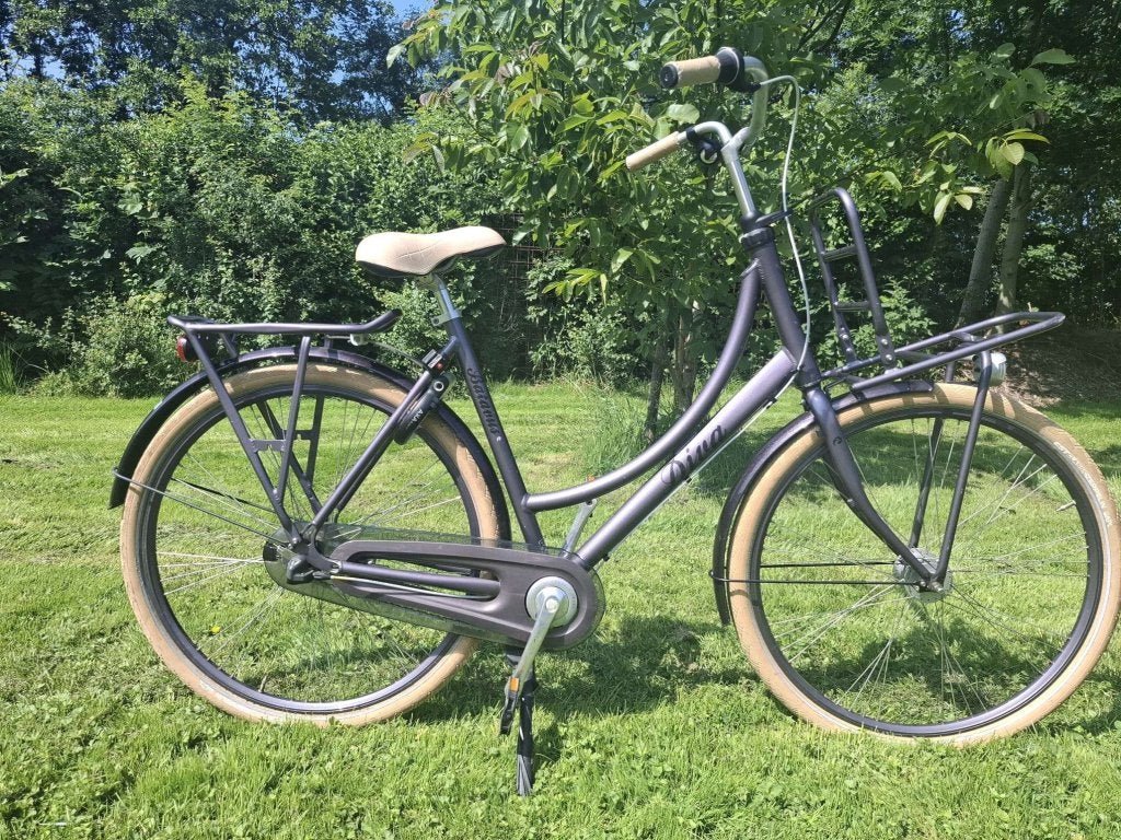 Fietshokje Groningen: Batavus Diva 3 versnellingen, Terugtraprem, Gebruikt, Versnellingen, Niet ingevuld