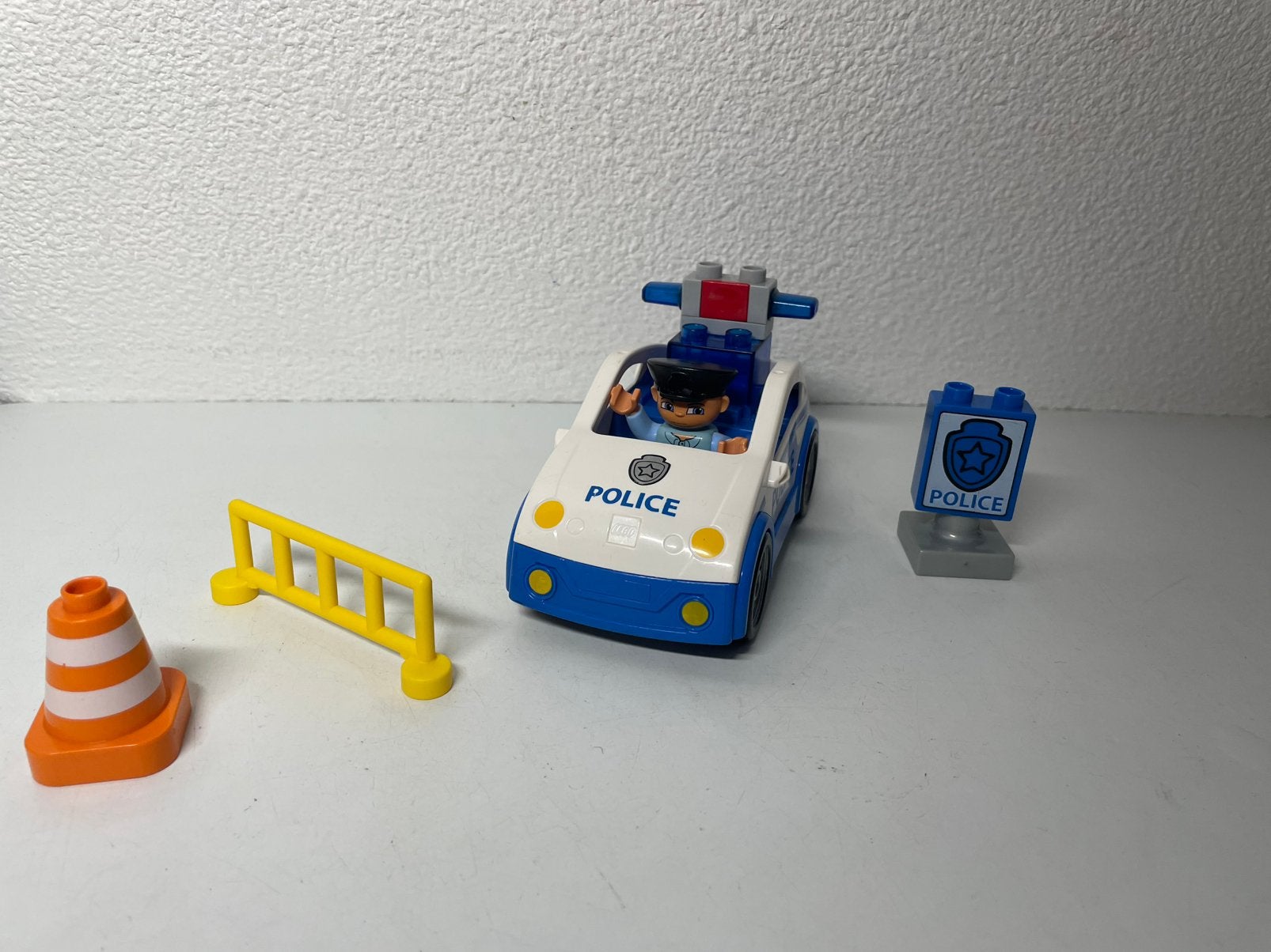 Duplo 4963Ville Politiepatrouille, Gebruikt, Ophalen of Verzenden, Compleet, Duplo