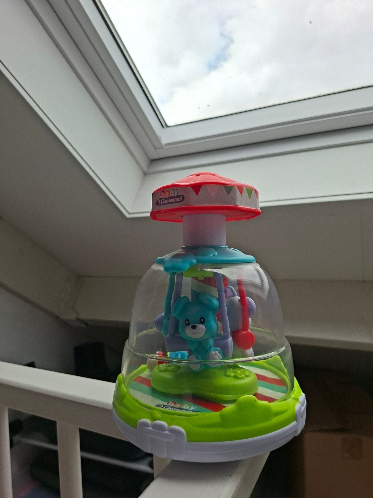 Baby Clementoni Mobiel met geluid, Ophalen of Verzenden, Zo goed als nieuw, Mobiel, Met geluid