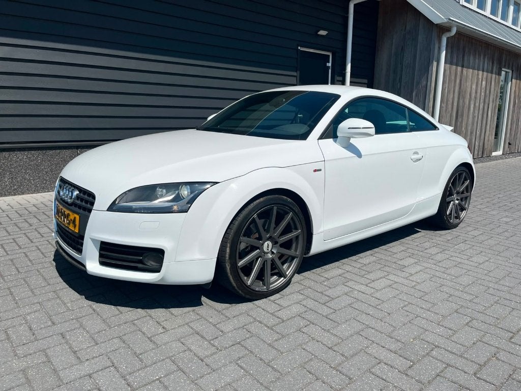 Audi TT 2.0 TFSI 200pk H6 Coupe S-Line Bose Xenon Clima, Auto's, TT, Zwart, 4 cilinders, 1984 cc