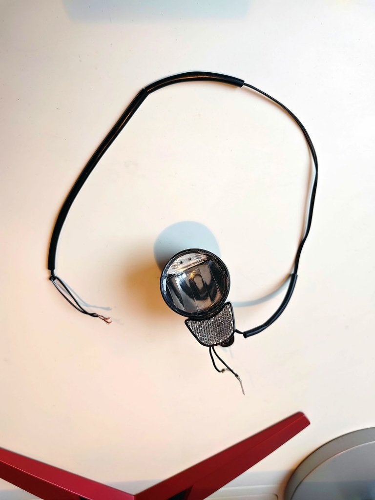 Fuxon FS-50 LED koplamp 50 lux – naafdynamo 6V, Fietsen en Brommers, Dynamo, Waterbestendig, Voorlicht, Ophalen of Verzenden