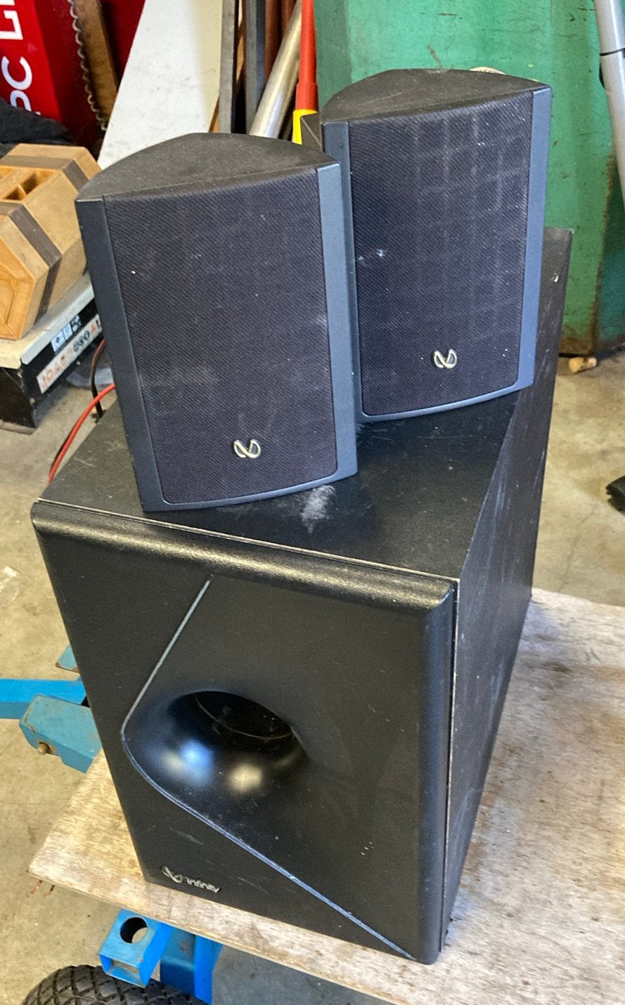 Infinity speakers, Ophalen of Verzenden, Zo goed als nieuw, Overige merken