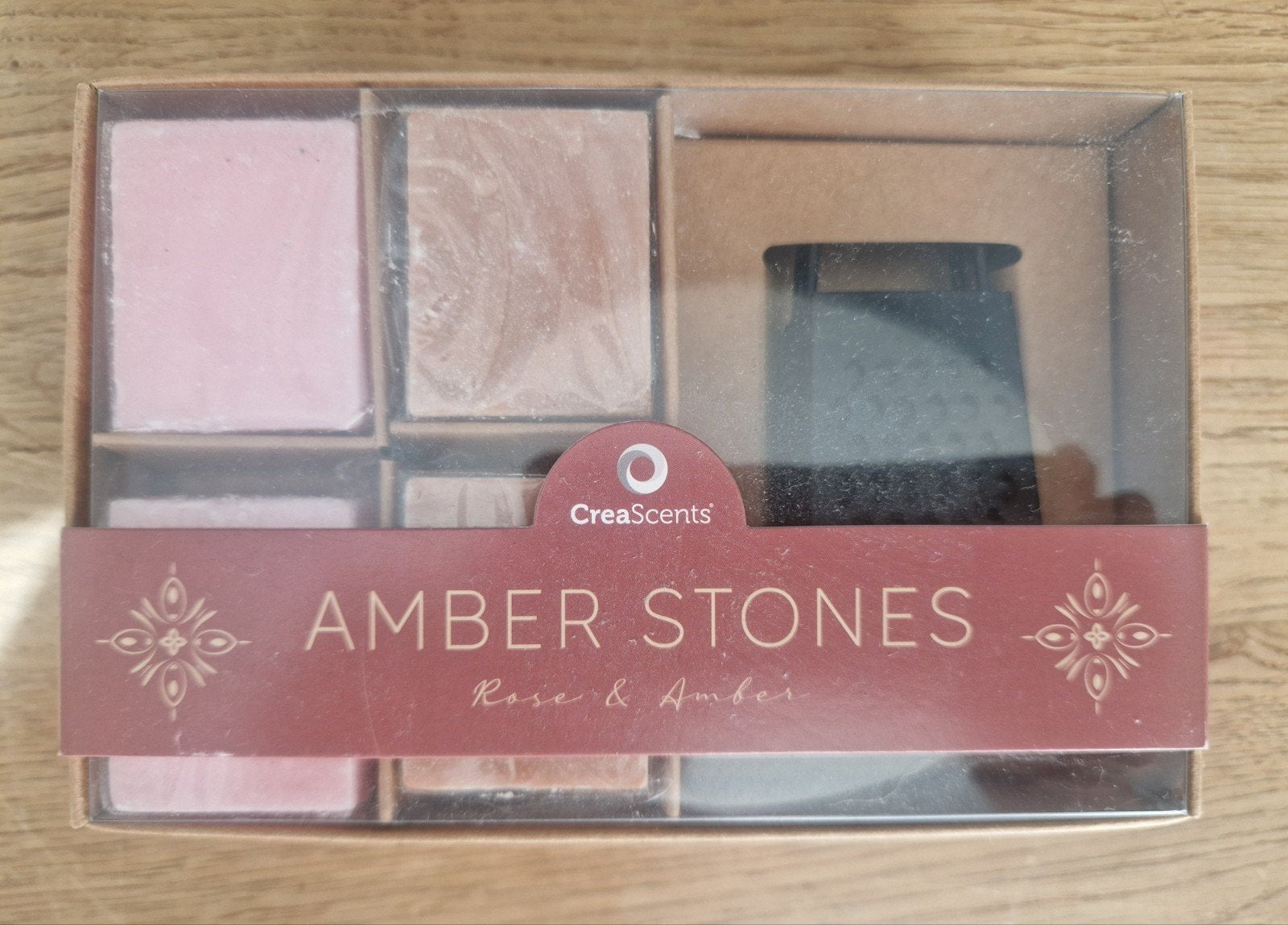 CreaScents Amber Stones Rose & Amber Geurset, Ophalen of Verzenden, Nieuw, Meerkleurig, Overige materialen