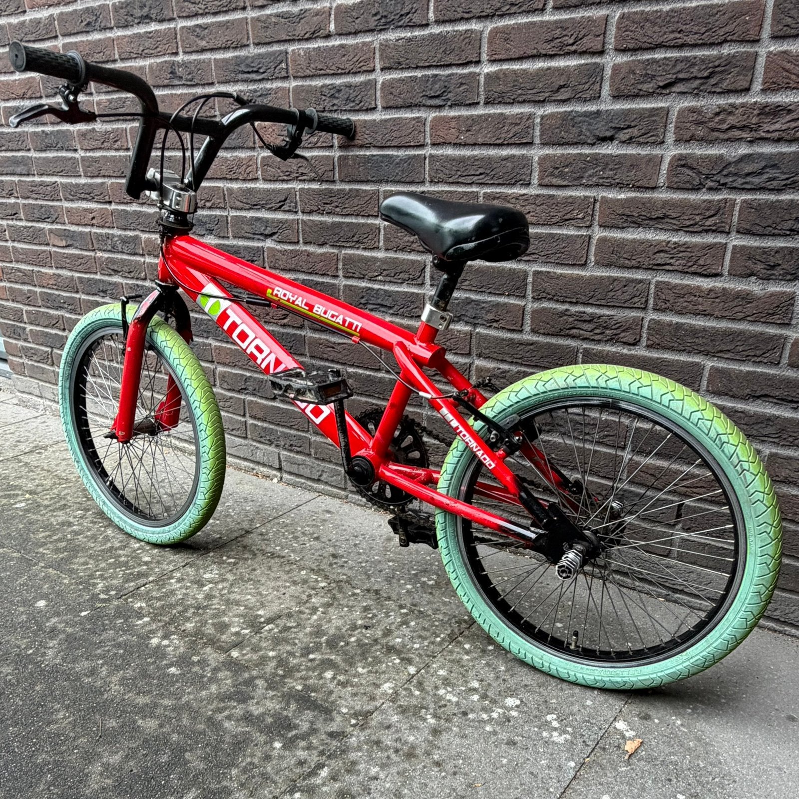 BMX Royal Bugatti Tornado, Ophalen, Gebruikt, Staal, Velgrem