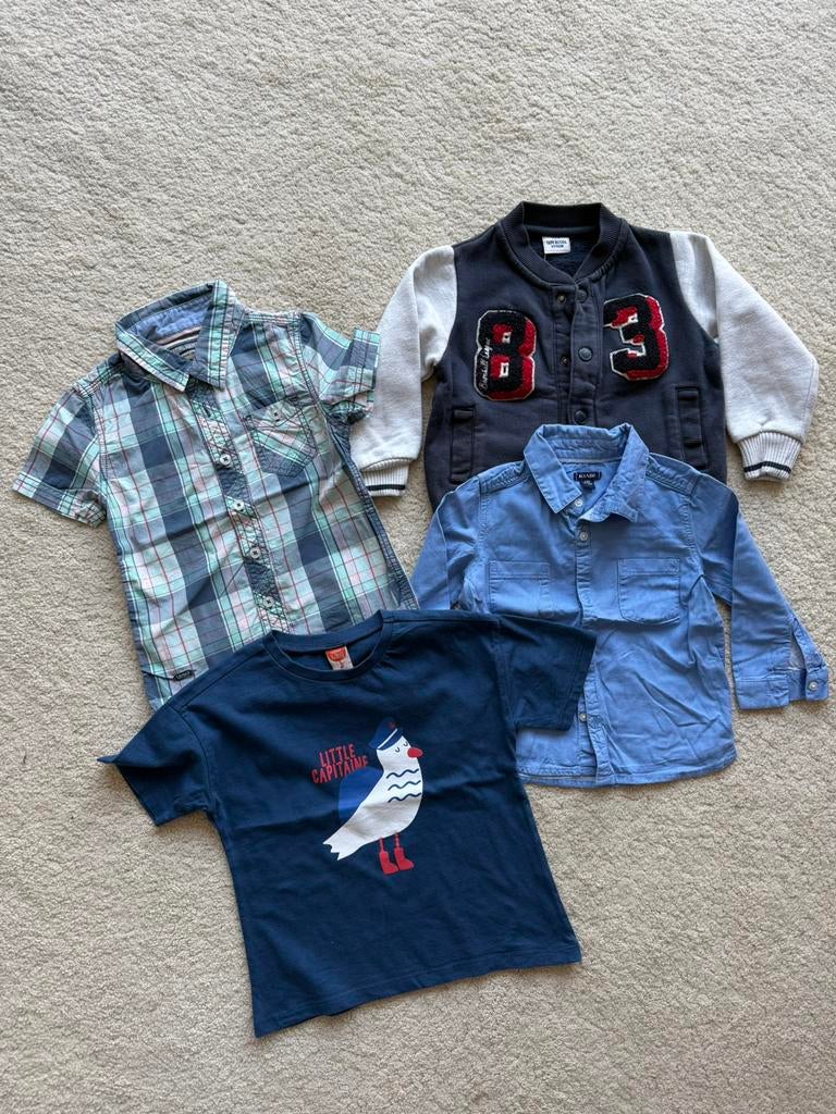Leuke set jongens maat 98, Kinderen en Baby's, Kinderkleding | Maat 98, Ophalen of Verzenden, Zo goed als nieuw, Jongen, Setje