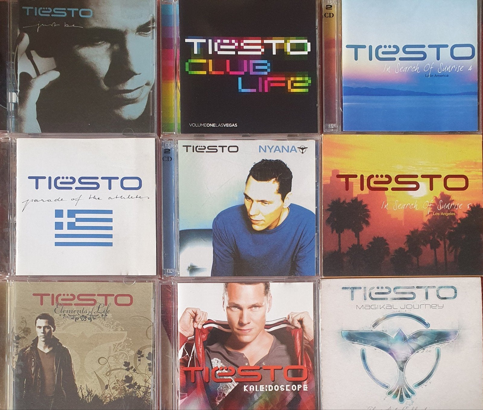 Tiësto cd's mogen ook per stuk, Ophalen of Verzenden, Zo goed als nieuw