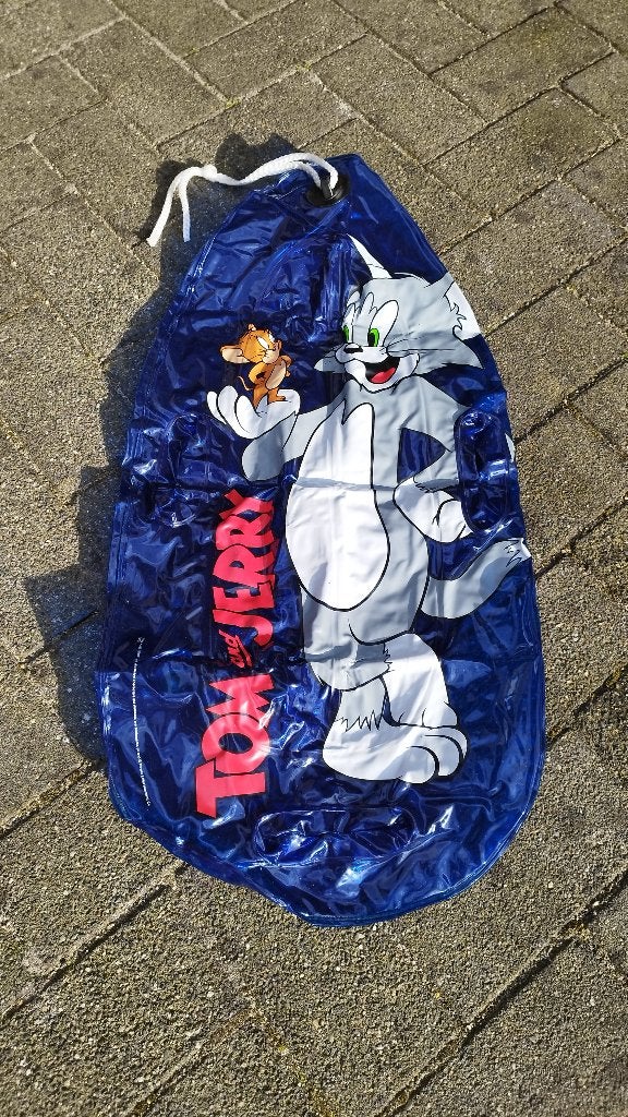 Opblaasbaar bodyboard Tom en Jerry, Ophalen, Zo goed als nieuw