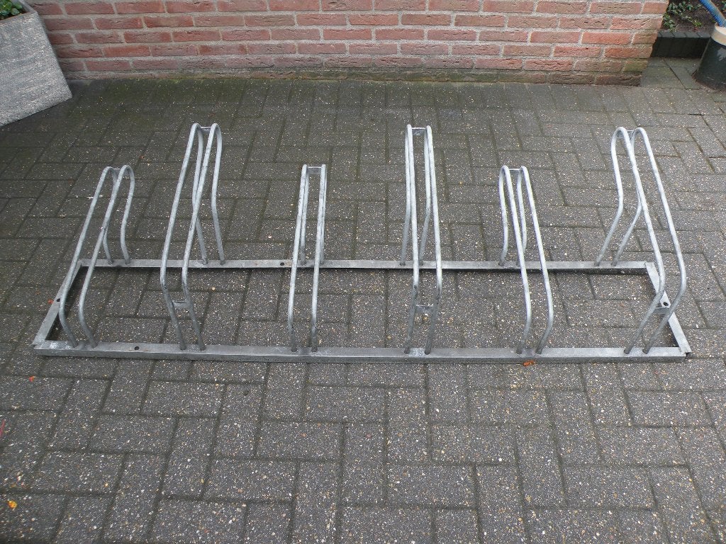 Fietsenrek voor 6 fietsen, Ophalen, Zo goed als nieuw